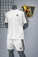 Conjunto Adidas Retrô Off White