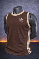 Regata Adidas Retrô Marrom
