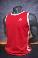 Regata Adidas Retrô Vermelha