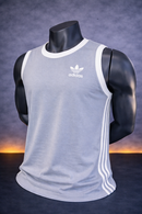 Regata Adidas Retrô Cinza