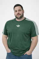 Camisa Adidas Retrô Plus Size Verde