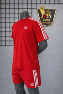 Conjunto Adidas Retrô Vermelho
