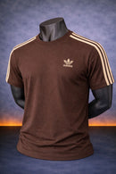 Camisa Adidas Retrô Marrom